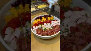 Tableside Cobb Salad 🤤🥗🥑🫘  Fresh and Flavorful Recipe viral trending [upl. by Miyasawa]