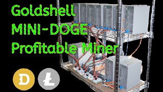 Goldshell MINIDOGE ASIC amp Voskcoin Tails ED  How To Connect amp Hook up to Start Mining LTC [upl. by Hcahsem]