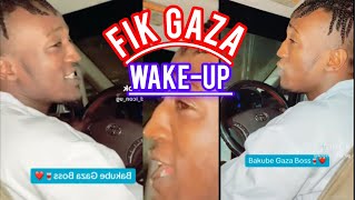 Fik Gaza Can Sing  Wake Up Trending Car Freestyle gaza boss car freestyle wakeup viralvideo [upl. by Quar]