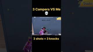 Bgmi 3 Campers VS Me shortsbgmicampersbgmishortvideobgmi1vs4pubgmobilebgmilivebgmirankpush [upl. by Ennovoj]