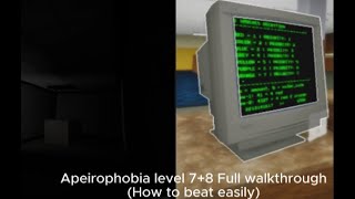 Apeirophobia level 7  8 full walkthrough  How to beat easily Roblox Apeirophobia [upl. by Ahsaetal]