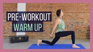 20 min PreWorkout Yoga Warm Up [upl. by Pontone]