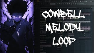 Cowbell melody loop for your PHONK  Sample pack  Phonk Midi  Fl Studio [upl. by Elsey]