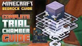 Complete TRIAL CHAMBERS Guide  Minecraft Bedrock Guide 121 [upl. by Enael]