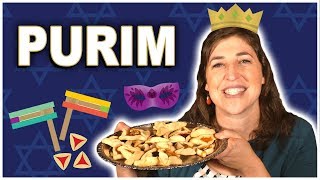 The Story of Purim  Mayim Bialik [upl. by Housen700]