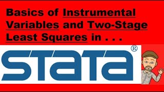 Stata Tutorial Basics of Instrumental Variables and TwoStage Least Squares [upl. by Medor]