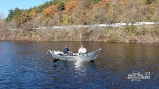 Gravy Boat Guide Service Fall Trout Fishing [upl. by Jepum]