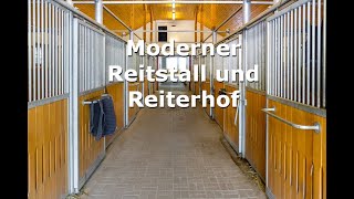 Moderner Reitstall mit Reiterhof auf 46000m2 Grundstück [upl. by Lorain]