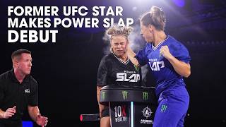 Former UFC Star Makes A Statement  Paige VanZant vs Christine Wolmarans  Power Slap 8  Full Match [upl. by Kaleena]