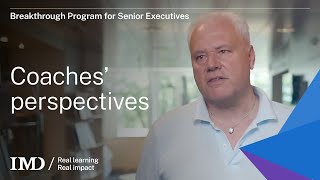 IMDs Breakthrough Program for Senior Executives Coaches perspectives [upl. by Curley834]