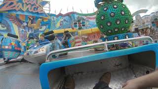 Alle Kirmes Fahrgeschäfte Volksfest Ingolstadt 2019 Onride [upl. by Rudin]