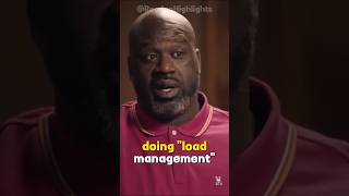 Shaq asked Kareem about “load management” nba shorts [upl. by Larina799]