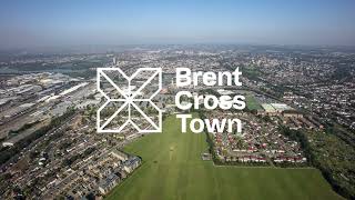 Brent Cross Town Masterplan buildout [upl. by Walliw124]