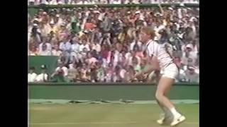 Boris Becker 3 Legendary and Classic Points [upl. by Ahsinawt]