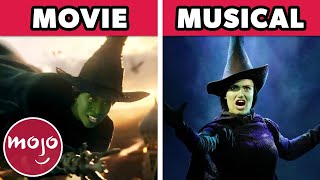 Top 10 Ways Wicked the Movie Differs from Wicked the Musical [upl. by Gabey]