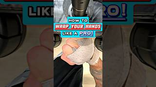 How To Wrap Your Hands For Boxing MMA Muay Thai boxingtips handwraps boxingtutorial mma [upl. by Esinek460]