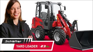 Schäffer Electric Yard Loader 23e – Walkaround EN [upl. by Novyar684]