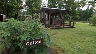 White Missouri womans slave cabin sparks race talk [upl. by Schultz]