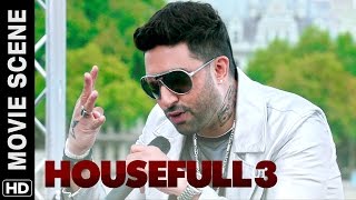 Ma Bhen rap by Abhishek Bachchan  Housefull 3  Movie Scene [upl. by Janis]