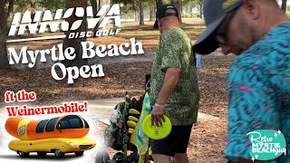 Innova Myrtle Beach Open Disc Golf Tournament ft Wienermobile and TrickorTreating at Broadway [upl. by Ackerman]