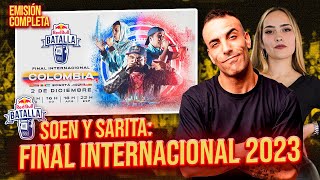 COMPLETO VEMOS LA FINAL INTERNACIONAL CON SARITA COLOMBIA 2023 🇨🇴 Reacción [upl. by Ellingston221]