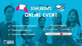 Türkiye Scholarships Online Event  QampA Session başlıklı videonun kopyası [upl. by Gemperle902]