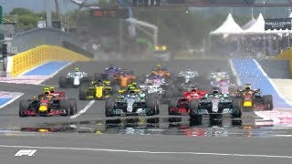 2018 French Grand Prix Race Highlights [upl. by Nylanaj]