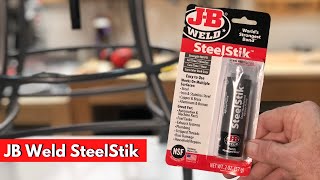 How to Use JB Weld SteelStik  StepbyStep Instructions [upl. by Eenyaj]