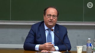 François Hollande  La France et les bouleversements du monde [upl. by Egduj]