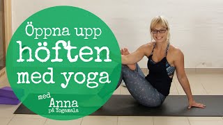 Yogapass för att öppna upp höften [upl. by Ruthven]