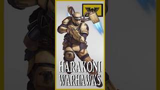 HARAKONI WARHAWKS  Fearless Drop Troopers  Warhammer 40k Lore [upl. by Poppy]