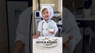 Cómo hacer alfajores deliciosos minichefmario recetasdepostres alfajores shortsviral melamañe [upl. by Donna385]