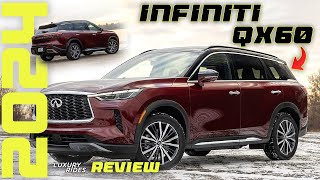 2024 Infiniti Qx60 Review  Interior Exterior Engine amp Price [upl. by Akemak]