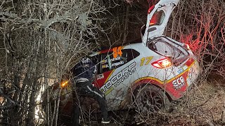 Rallye MonteCarlo 2024  Day 2  After Crash amp Show [upl. by Ahsilram]