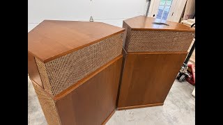 Klipsch Klipschorn Restoration By Volti Audio [upl. by Zales]