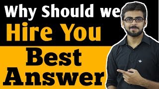 Why Should We Hire you Best Answer  Best Interview Tips  Well Academy [upl. by Brana522]