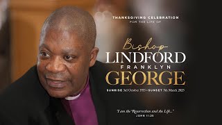 Celebration service for the life of Bishop Lindford Franklyn George [upl. by Isidoro]