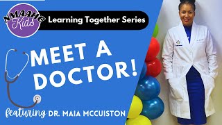 Kids Meet a Doctor  Celebrating Doc McStuffins  Black History Lessons  Art Projects [upl. by Aciemaj103]