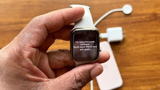 How to reset your locked Apple Watch  Fix [upl. by Yelich]