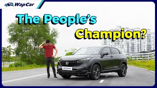 2022 Honda HRV ‘V’ 15 Turbo Review in Malaysia Just About Right for Anyone  WapCar [upl. by Amersham685]