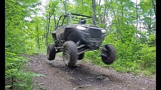 2017 Polaris RZR XP Turbo  High Speed Trail Test [upl. by Adekahs]