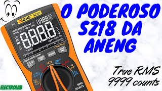 O Poderoso Aneng SZ18 Multímetro True RMS  9999 contagens Testamos [upl. by Tinya886]