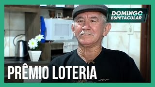 Pedreiro perde prêmio que ganhou na loteria e acusa amigo de golpe [upl. by Ardnuaed97]