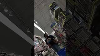 She Was Shocked BULGE WATCHER SOCIAL EXPERIMENT socialexperiment prank walmart [upl. by Nnairret]