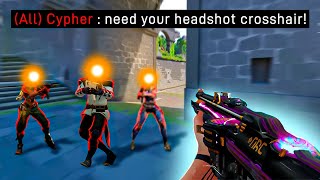 Best headshot crosshair in Valorant [upl. by Eciruam]