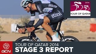 Tour Of Qatar 2014  Stage 3 Race Report [upl. by Noevart]