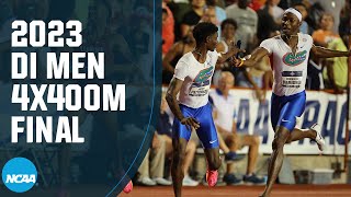 Mens 4x400m relay  2023 NCAA outdoor track and field championships [upl. by Rosol]