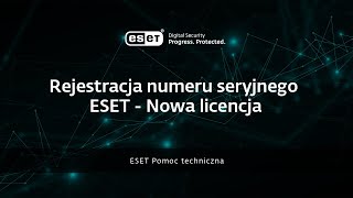 Rejestracja numeru seryjnego ESET  Nowa licencja  2014 [upl. by Eversole68]