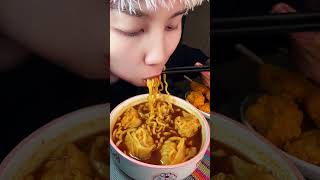 Chinese food eating asmr eatingsounds asmreating [upl. by Castara]