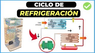 Cómo FUNCIONA el CICLO de REFRIGERACIÓN Para principiantes ✅ [upl. by Fredela173]